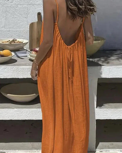 Lounge Flow Maxi Dress - Lounge