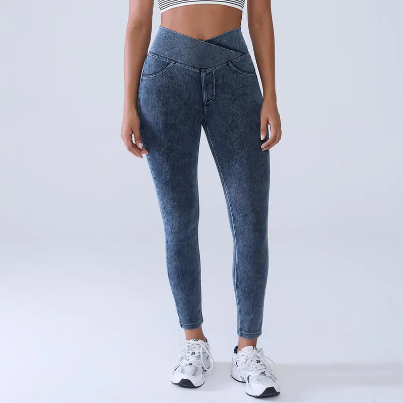 High Waisted Stretchy Jeggings