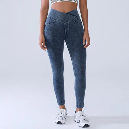 High Waisted Stretchy Jeggings