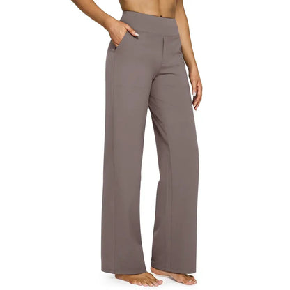High Waisted Wide Leg Yoga Pants