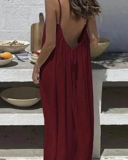 Lounge Flow Maxi Dress - Lounge