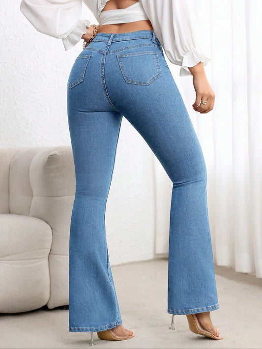 Slim Fit Flare Denim